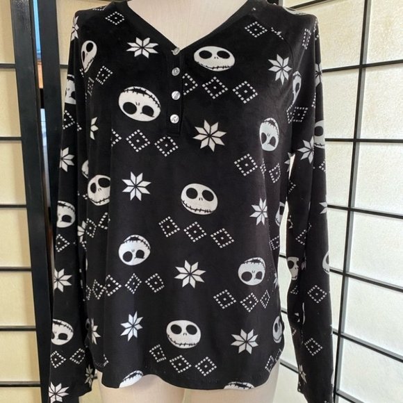 Disney Other - Disney Nightmare Before Christmas PJ Top